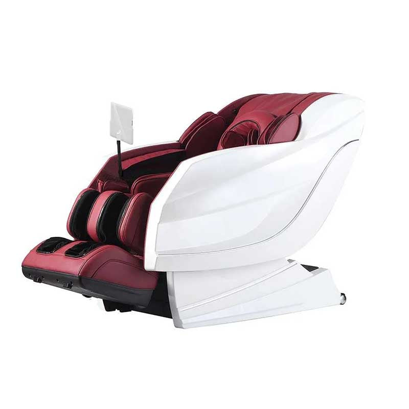 Sasaki 10 Series Royal King 6D AI Heart Rate Detection Medical Massage Chair red recline