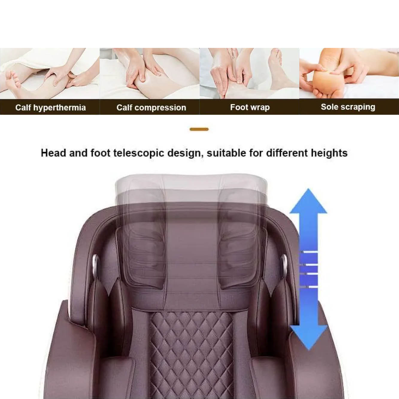 Sasaki 8 Series Royal 10R 10-Hand Massage Chair features