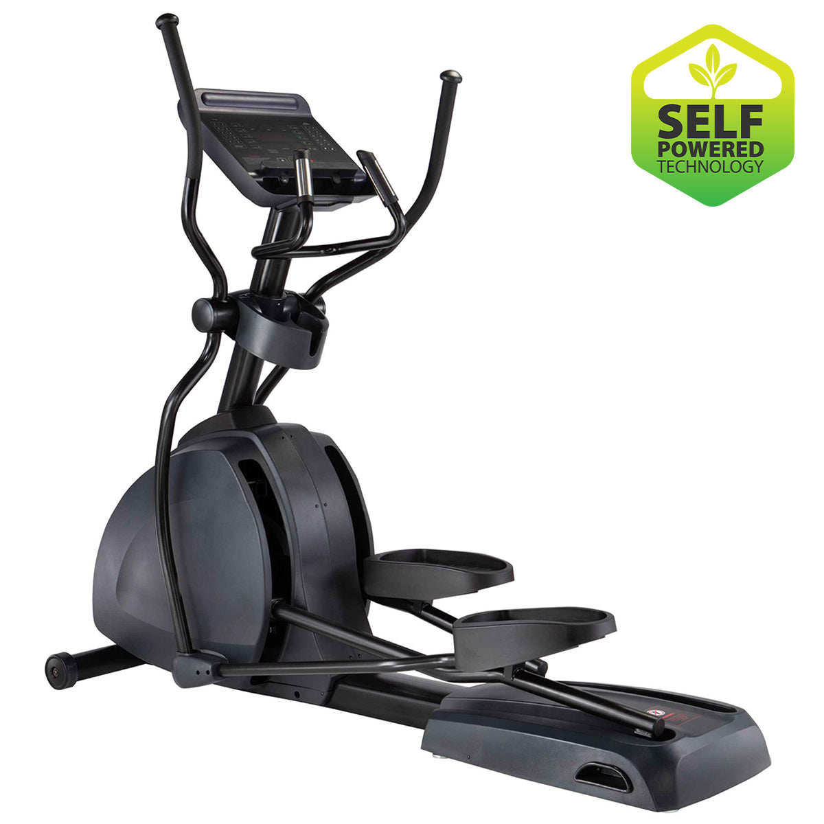 Gym Gear X97 Cross Trainer GG-CT-004 in black. Full view of the machine